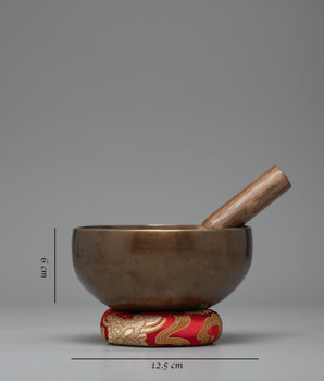 Tibetan Singing Bowl with Antqiue Finish | Buddhist Bowl 