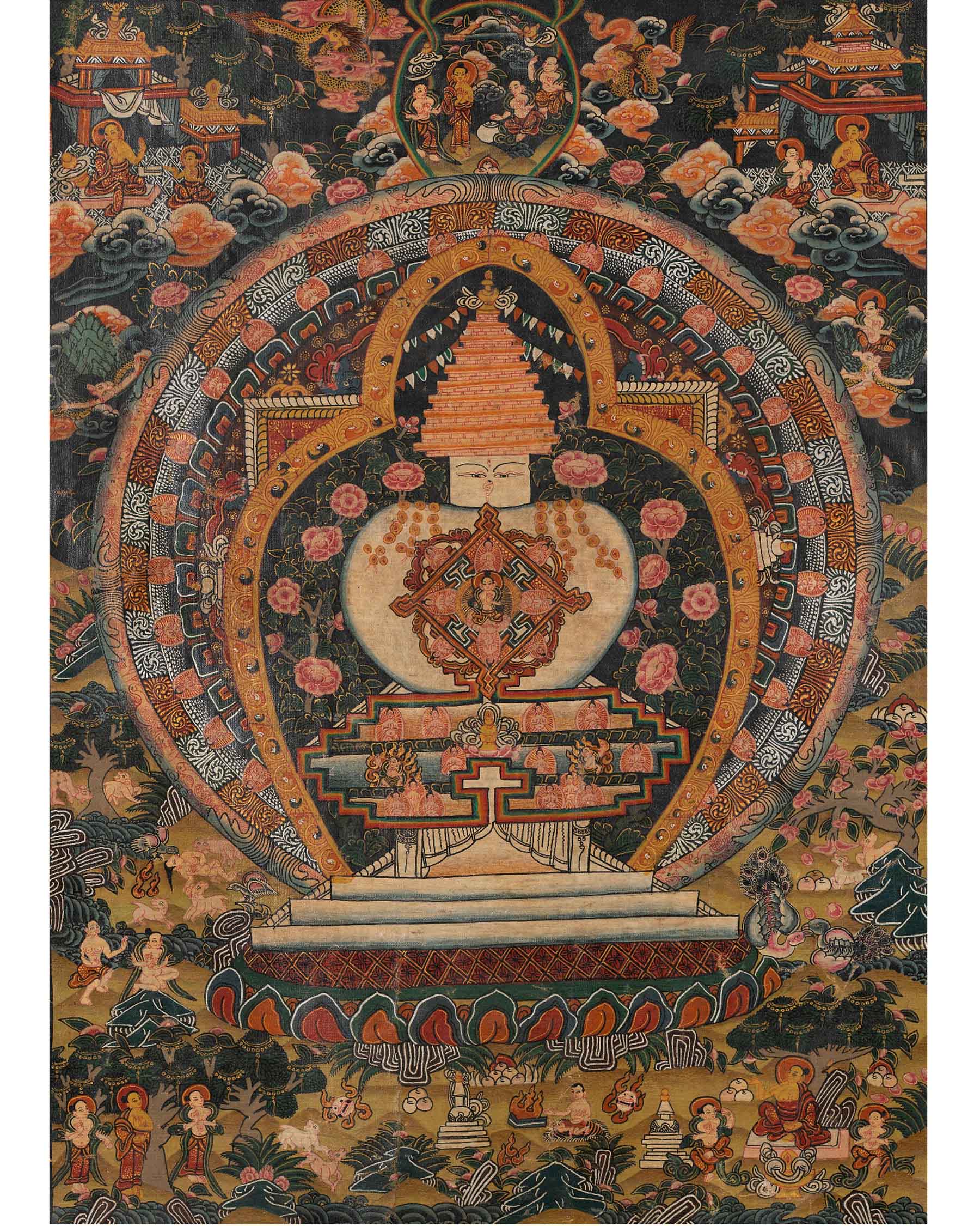 Stupa Thangka