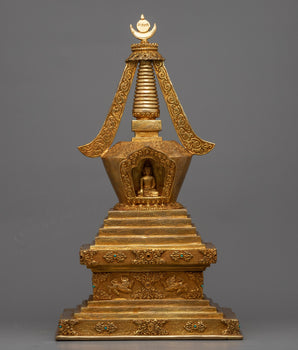 Copper Body Stupa