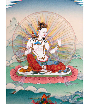 Sukhasiddhi Thangka | Dakini of Magical Illusion