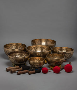 Tibetan Brass Singing Bowl 