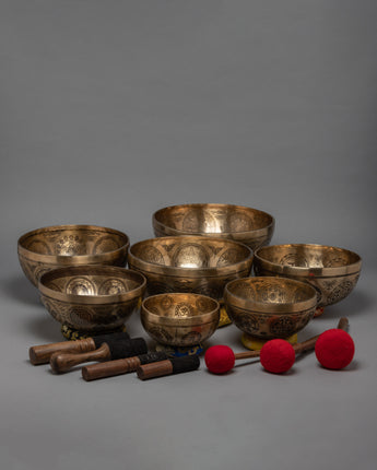 Tibetan Brass Singing Bowl 