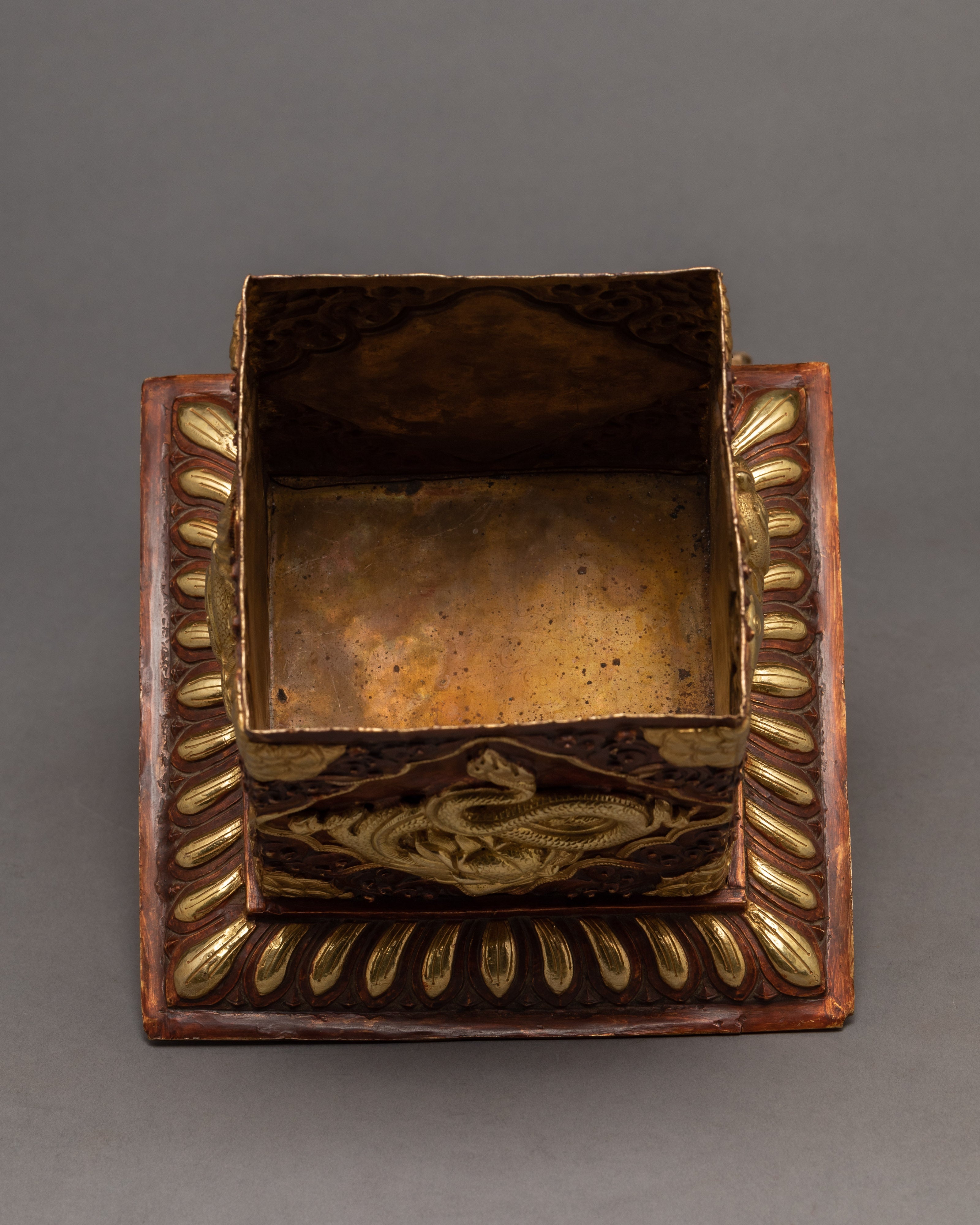Vintage Treasure Box | Finely Carved Ritual Box
