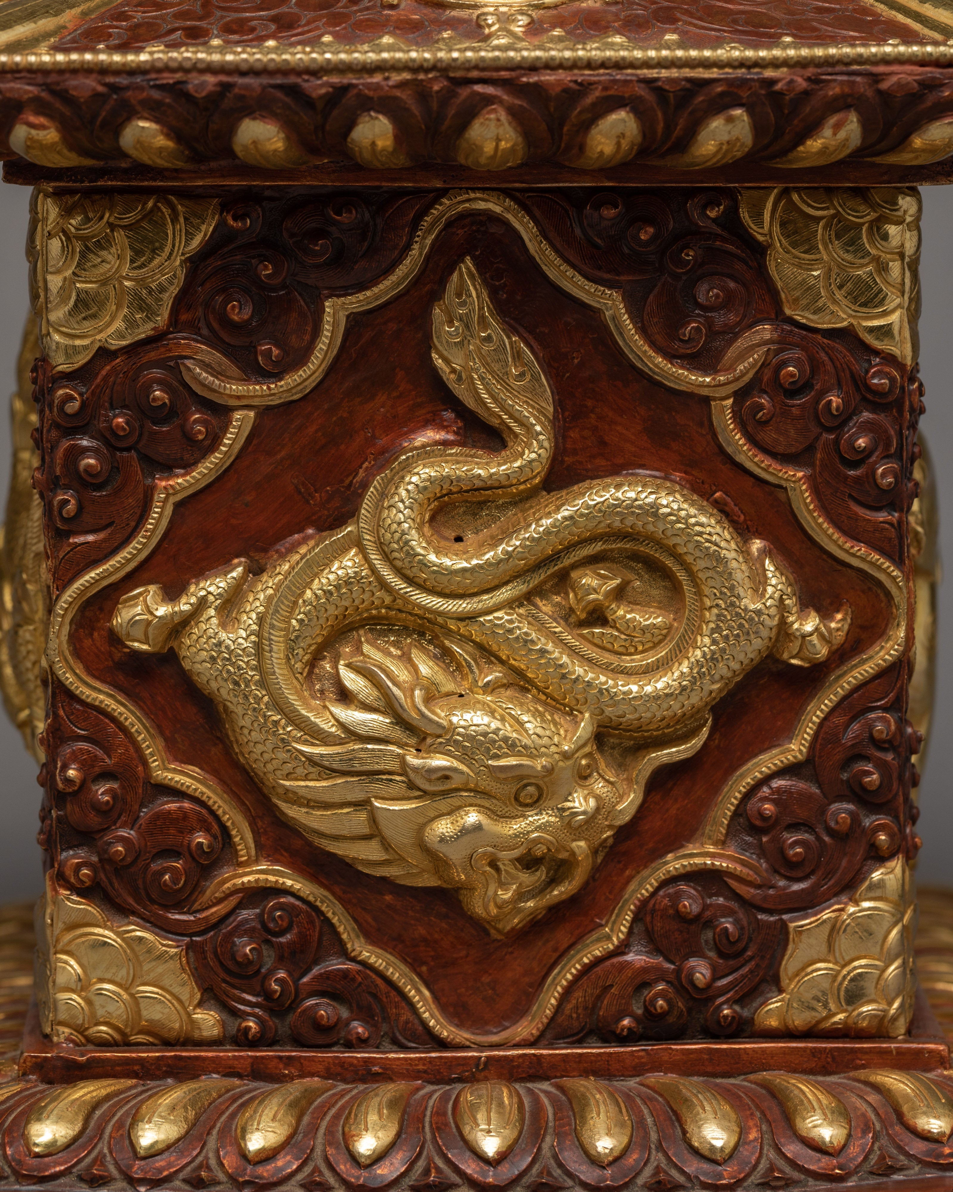 Vintage Treasure Box | Finely Carved Ritual Box