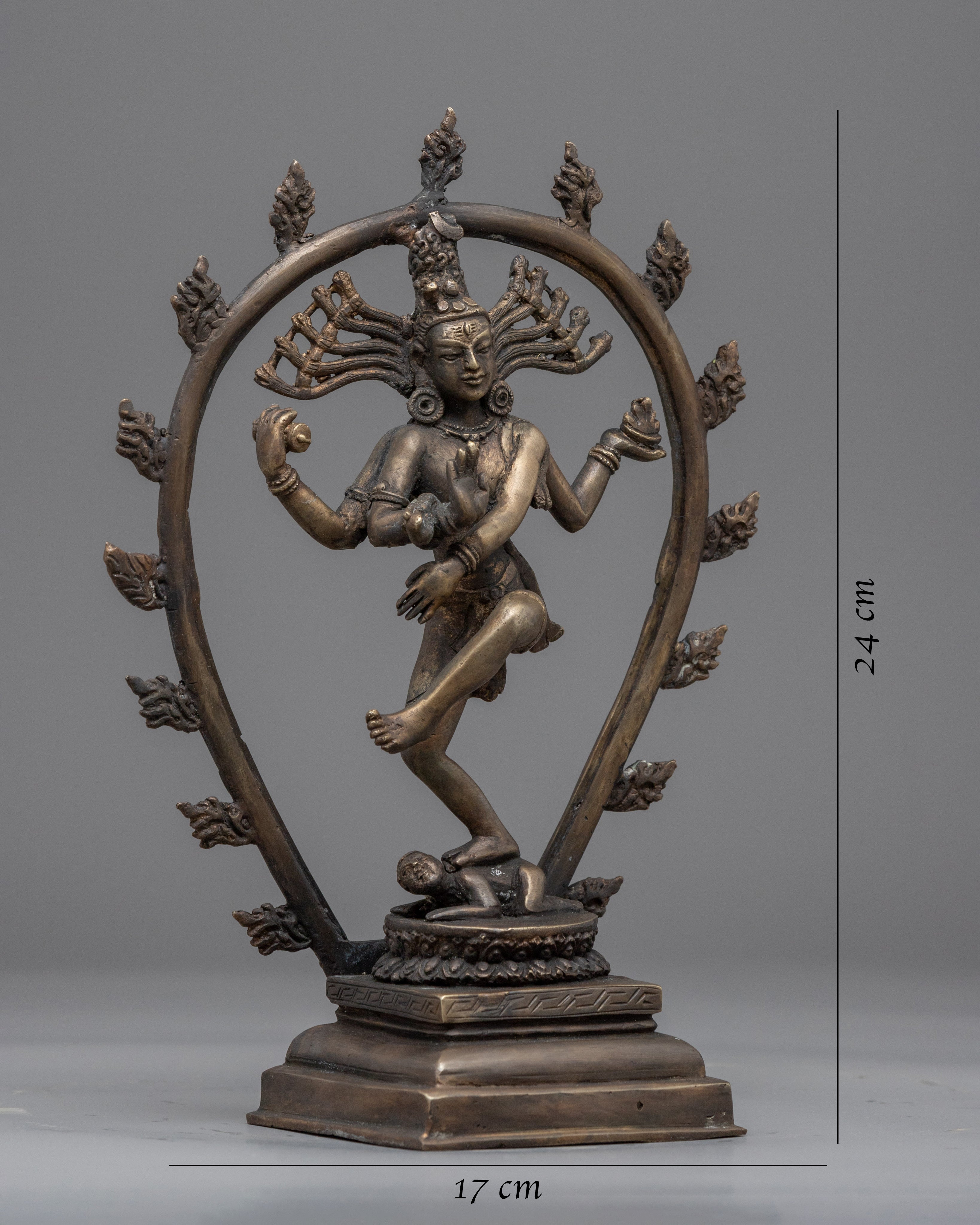 Traditionally Crafted Nataraj Shiva Statue | Hindu God Of Destruction, Lord Shiva Manifestation