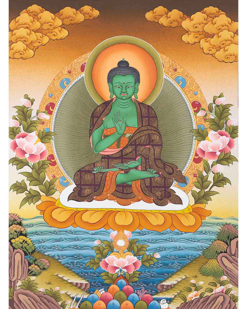 Thangka Of Amoghasiddhi