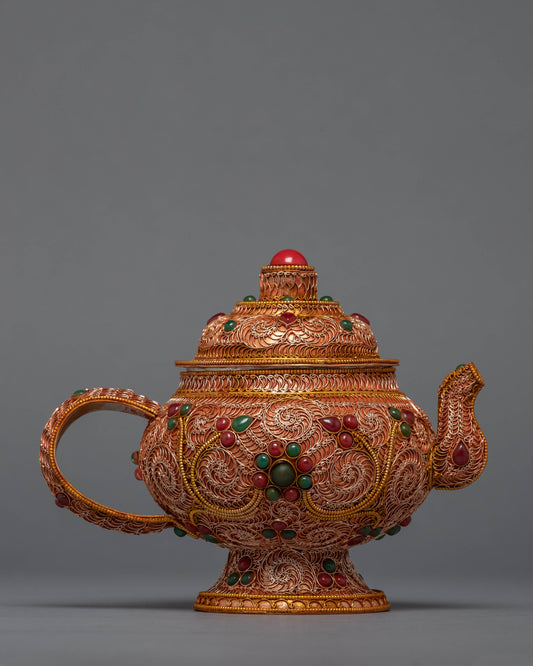 Tibetan Handmade Tea Pot