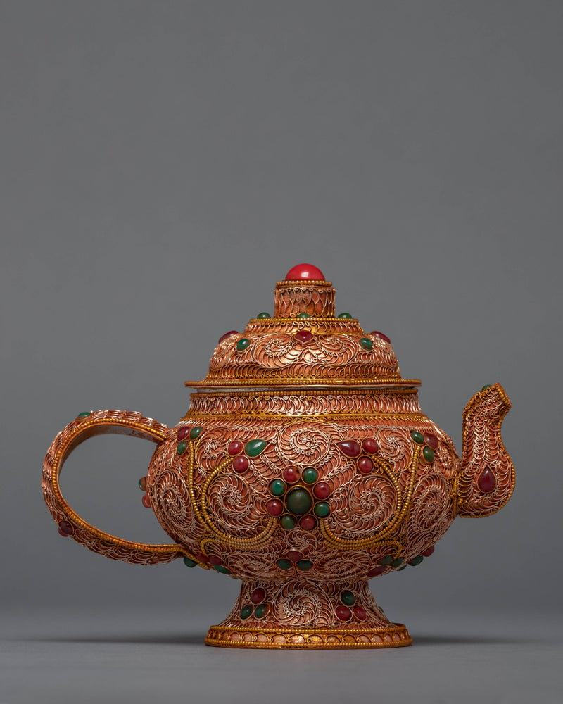 Tibetan Handmade Tea Pot