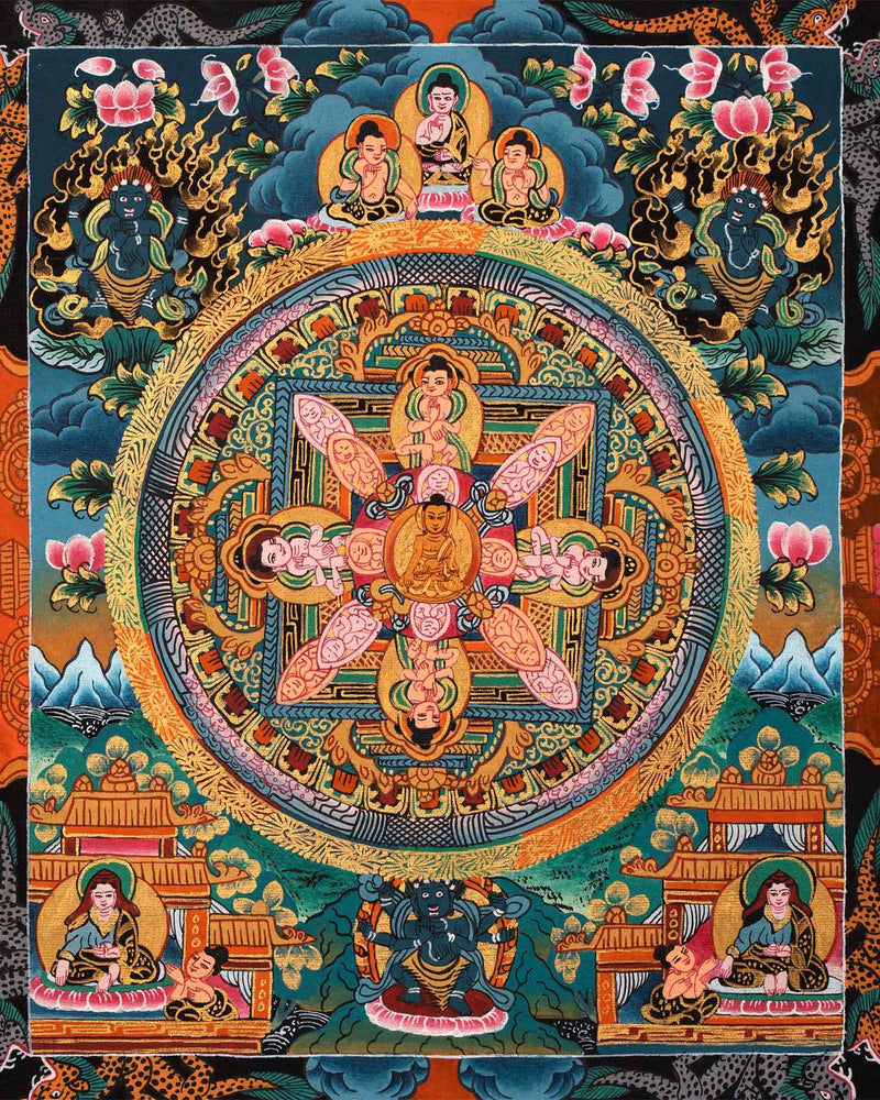Tibetan Buddha Mandala  