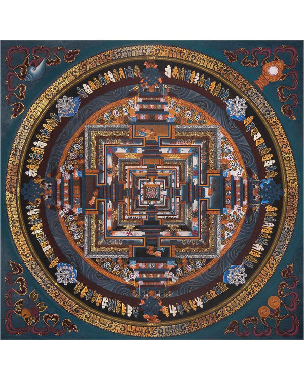 Tibetan Kalachakra Mandala