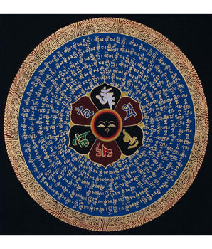 Tibetan Mantra Mandala 