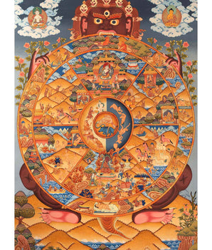  Tibetan Wheel Of Life Bhavachakra