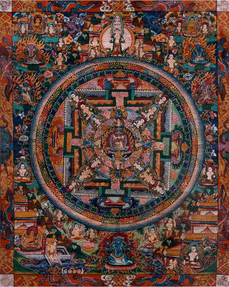 Traditional Heruka Mandala 