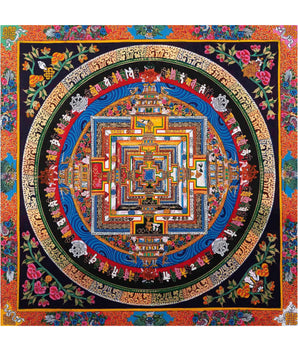 Traditional Kalachakra Mandala 