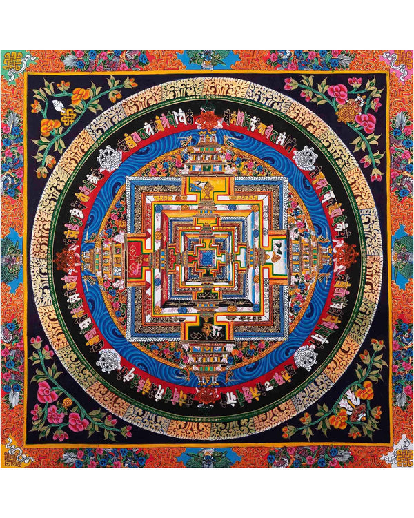 Traditional Kalachakra Mandala 