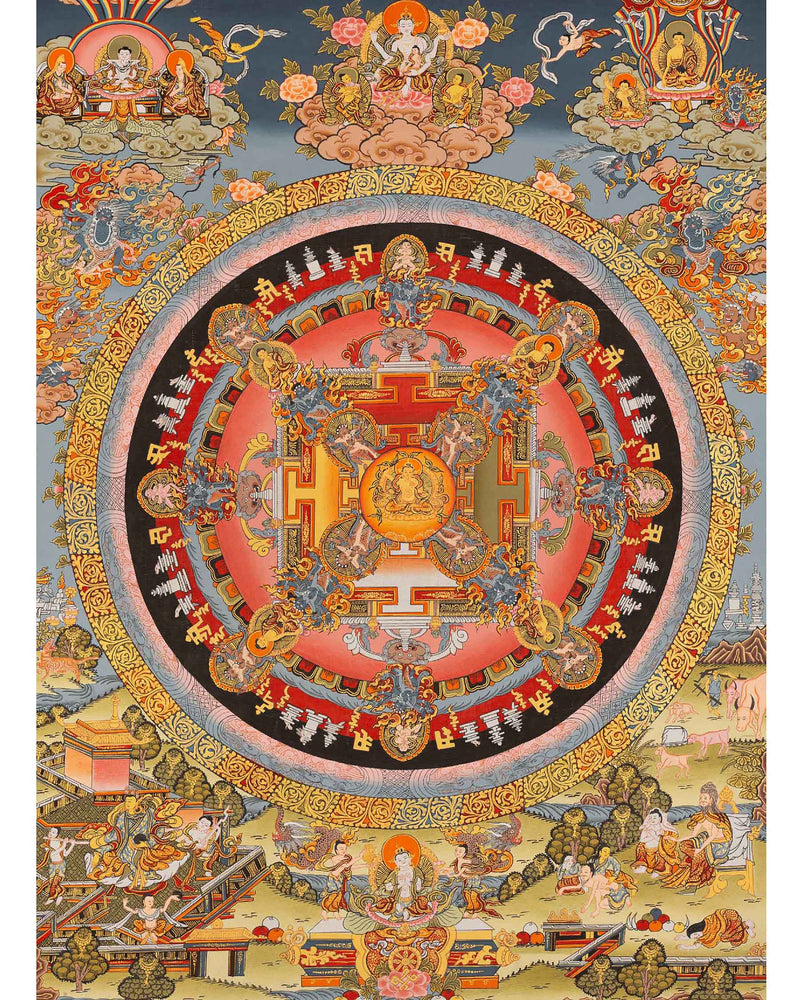 Traditional Mandala Art 