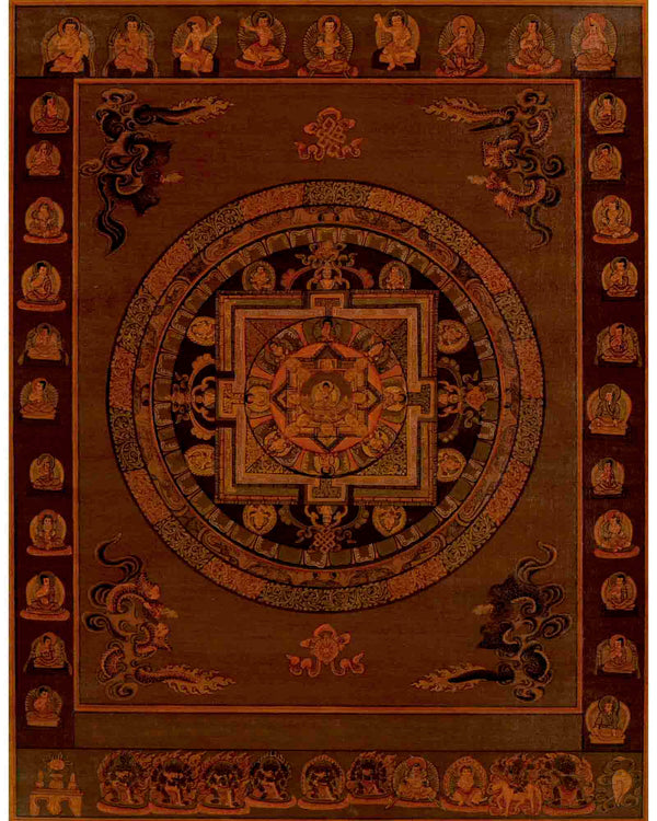 Traditional Mandala Thangka