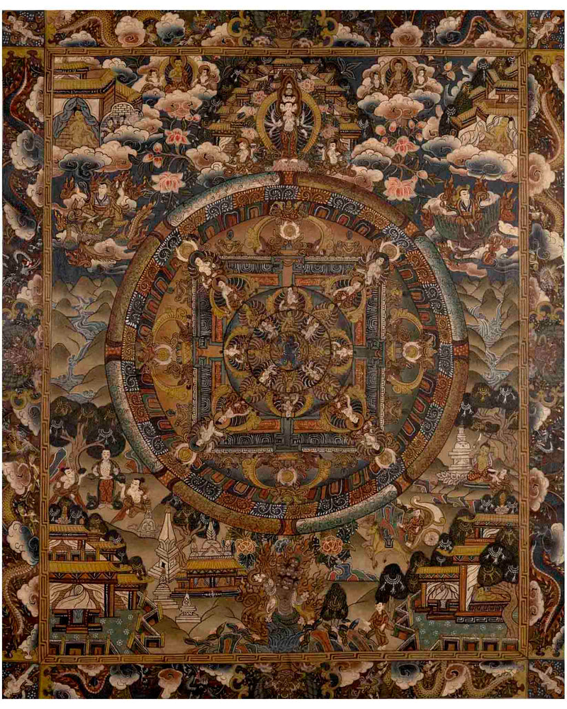 Traditional Mandala Thangka