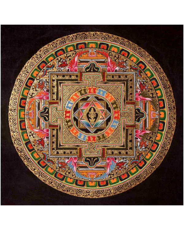 Traditional Mandala Thangka