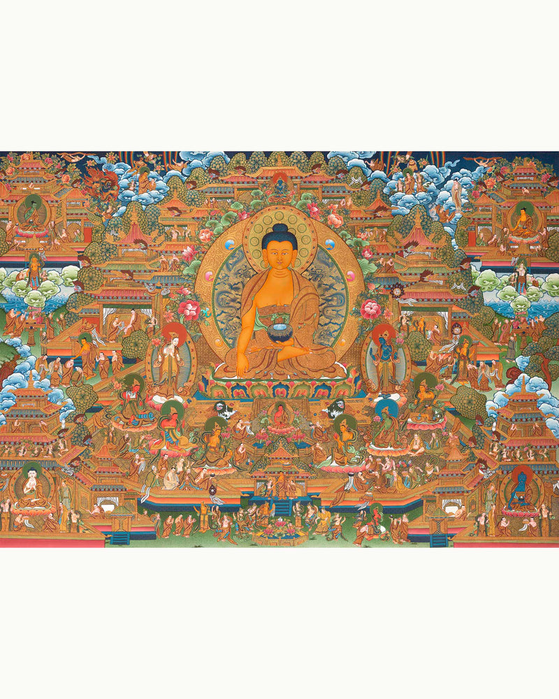 Traditional Shakyamuni Buddha Prints