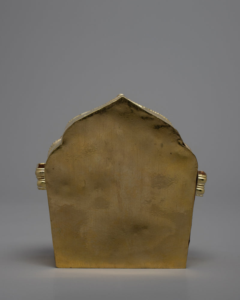 Ancient Ghau Box | Buddhist Religious Items | Ritual Decor Object