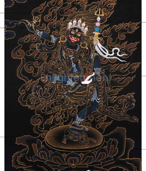 Himalayan Dakini Art For Troma Nagmo Mantra Practice | Feminine Embodiment Of Wisdom