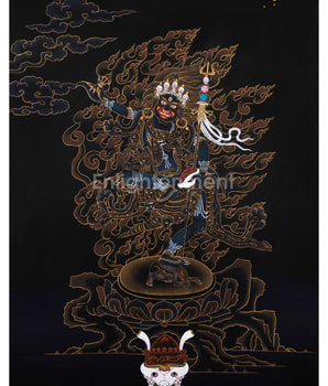 Himalayan Dakini Art For Troma Nagmo Mantra Practice | Feminine Embodiment Of Wisdom