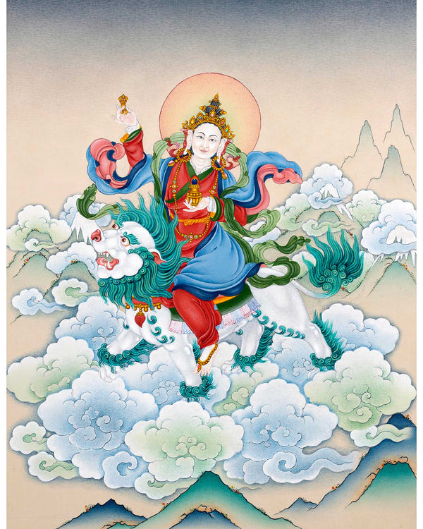 Tashi Tseringma | The Auspicious long-life Lady | Thangka Painting