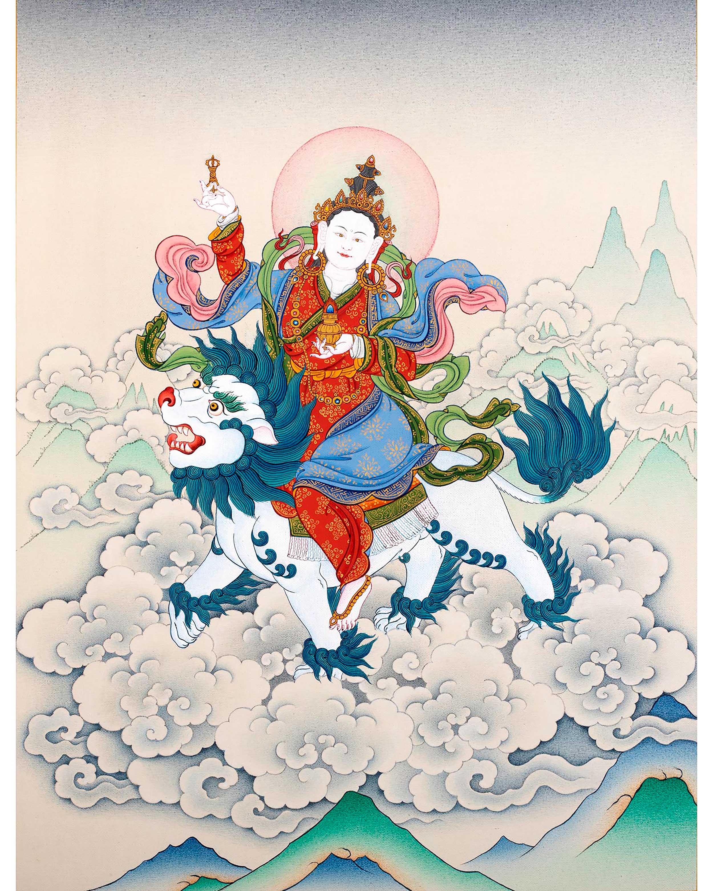 Tsheringma | Buddhist Wordly Protector | The Deity Of Longevity