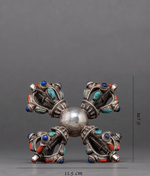 Double Dorje Vajra | Tibetan Ancient Rituals