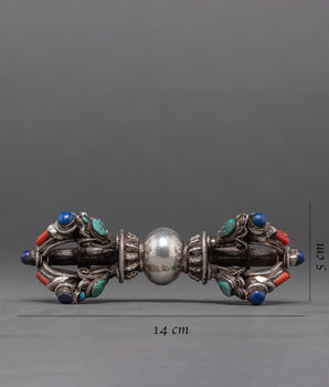 Buddhist Silver Vajra | Gift For Buddhist