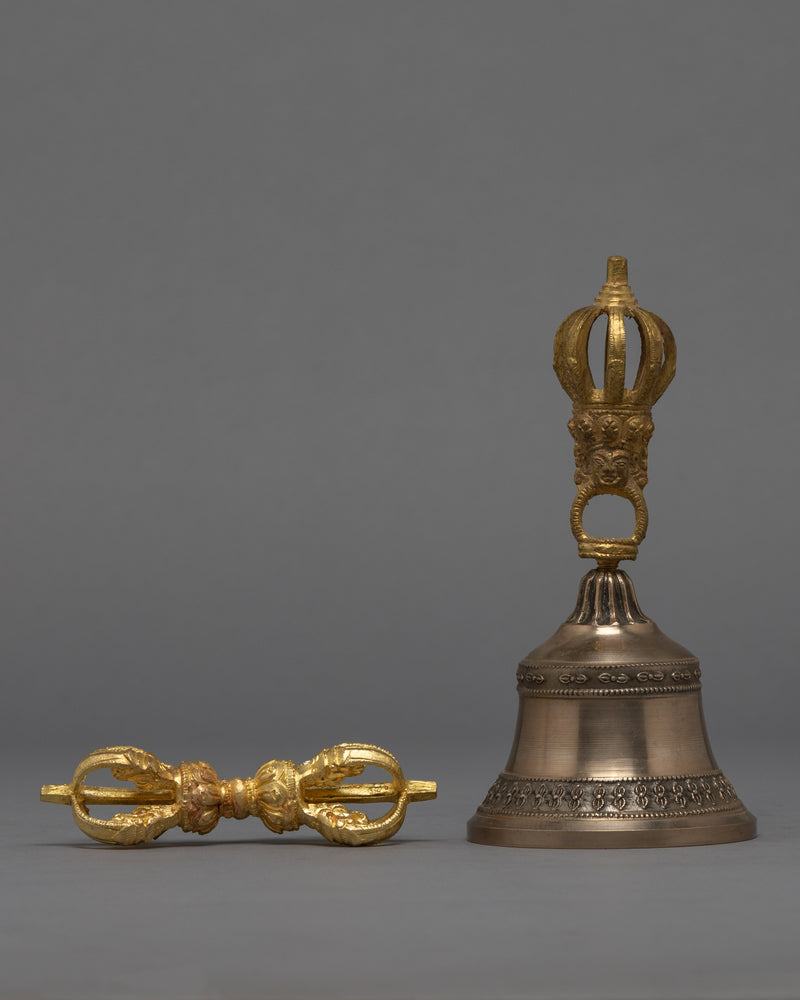 Tibetan Bell and Dorje Set