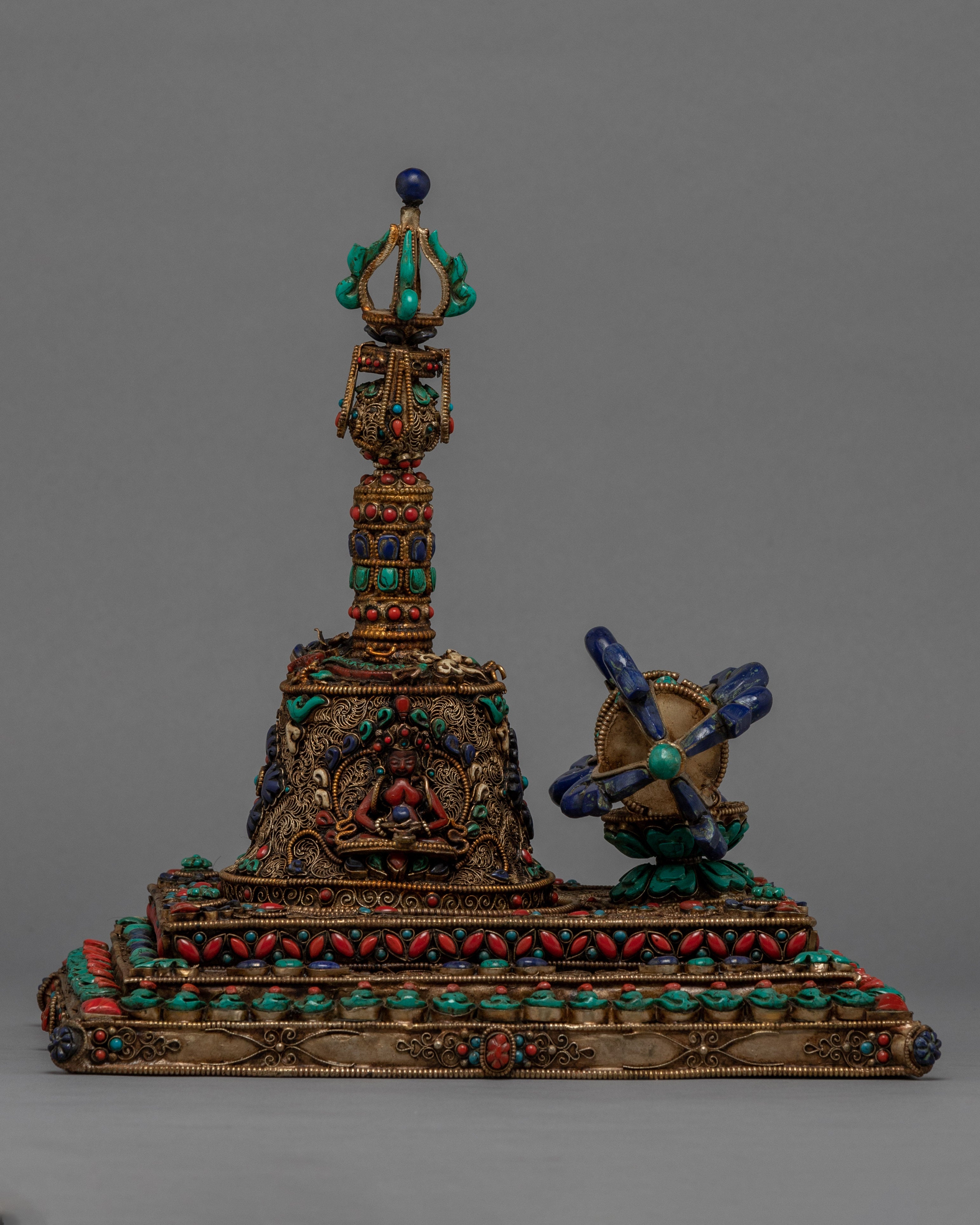 Buddhist Bell and Vajra Set