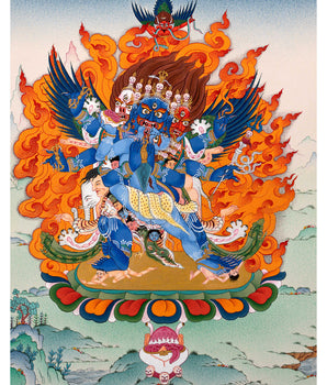Vajrakilaya Thangka | Yidam