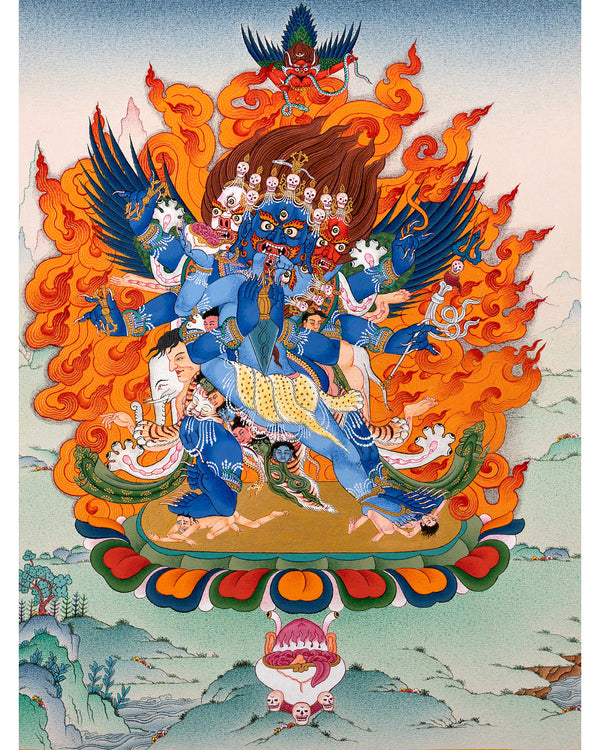 Vajrakilaya Thangka | Yidam