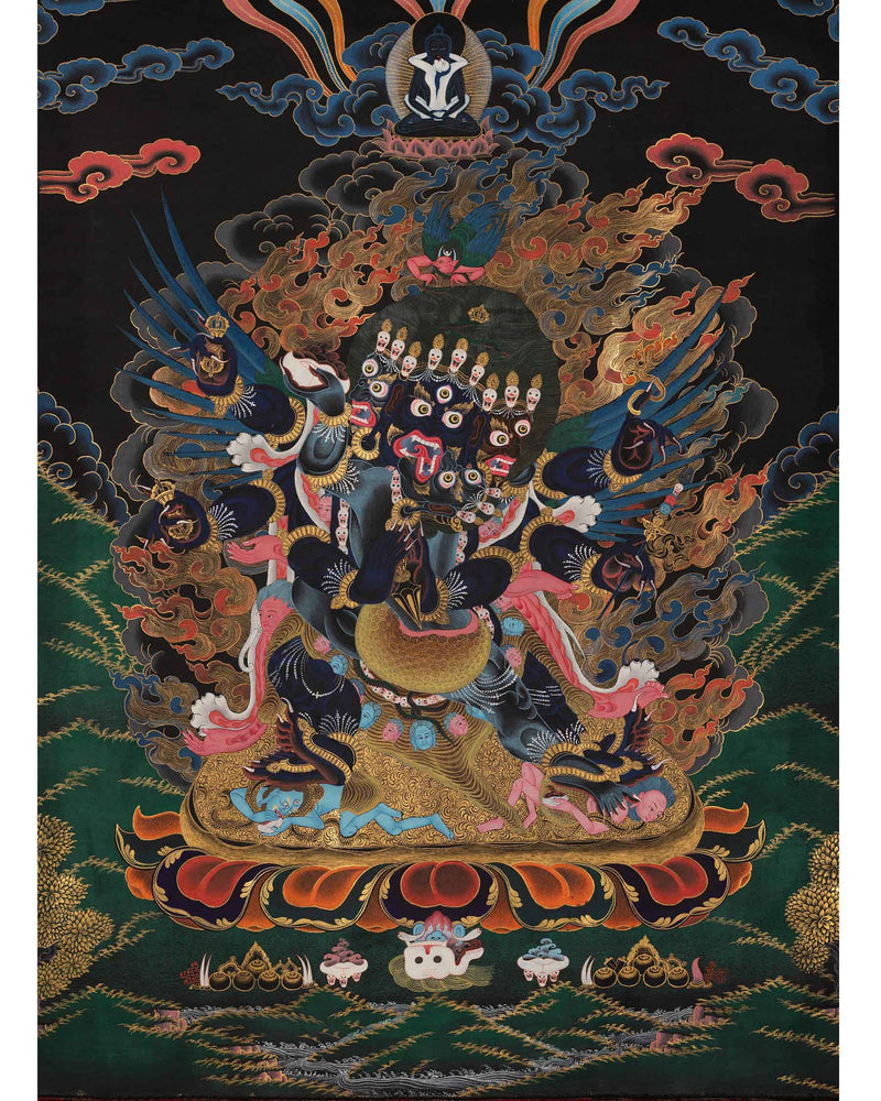 Vajrakilaya Thangka