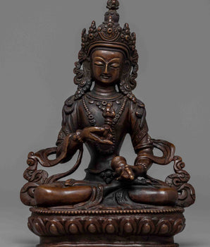 Vajrasattva Mantra Practice Statue