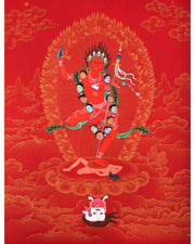 Vajravarahi Thangka | Tibetan Dorje Phagmo Painting