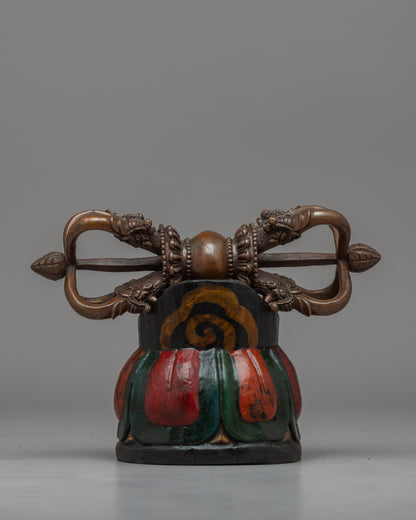 Buddhist Vajra with Stand