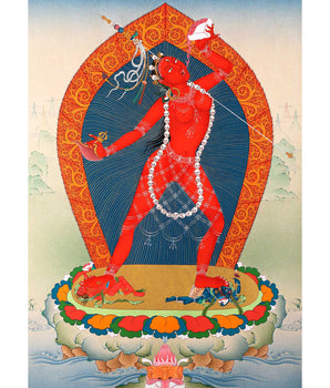 Vajrayogini Thangka | Traditional Buddhist Art