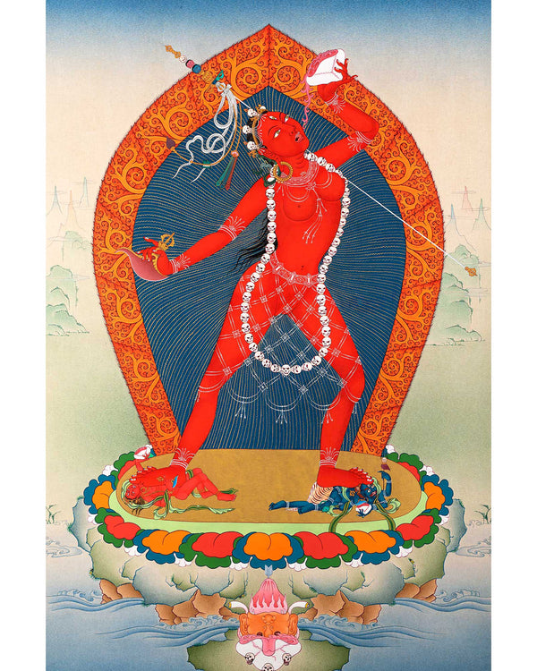 Vajrayogini Thangka | Traditional Buddhist Art