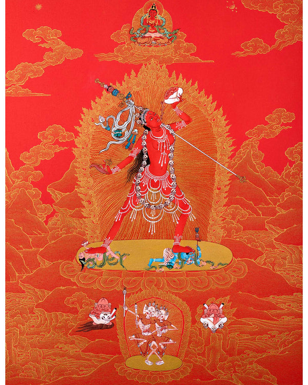 Vajrayogini | Dakini Thangka Painting