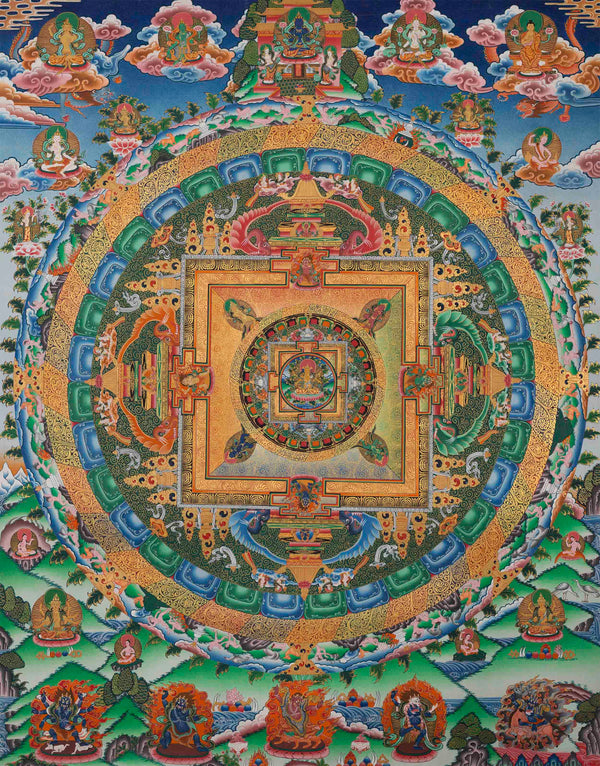 Vasundhara Mandala Thangka