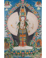 Vintage Avalokiteshvara Thangka