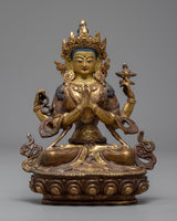 VintageChenresig Statue