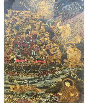 Vintage Mahakala Thangka