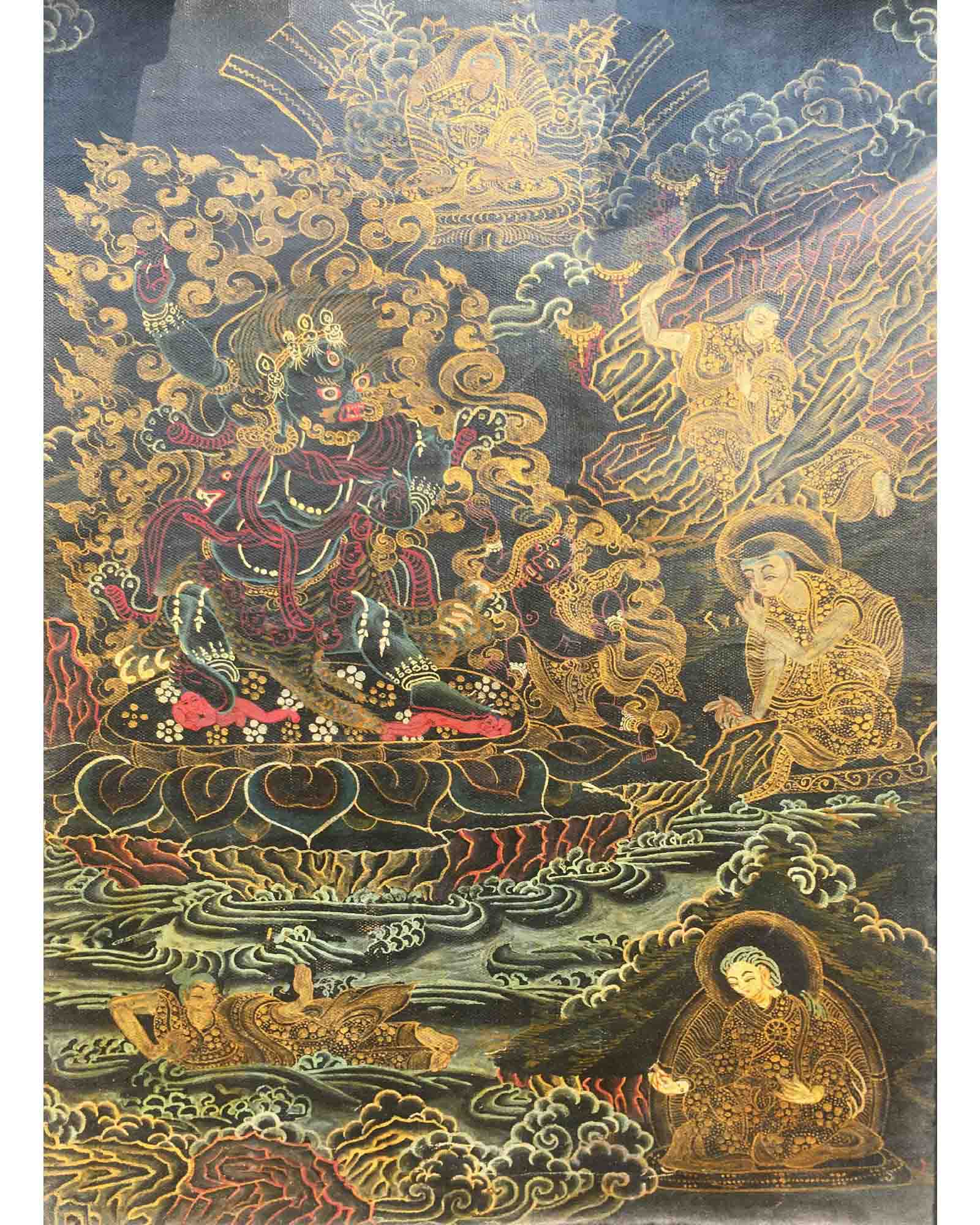 Vintage Mahakala Thangka