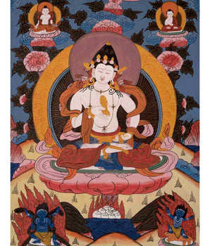 Vintage Vajrasattva Thangka 