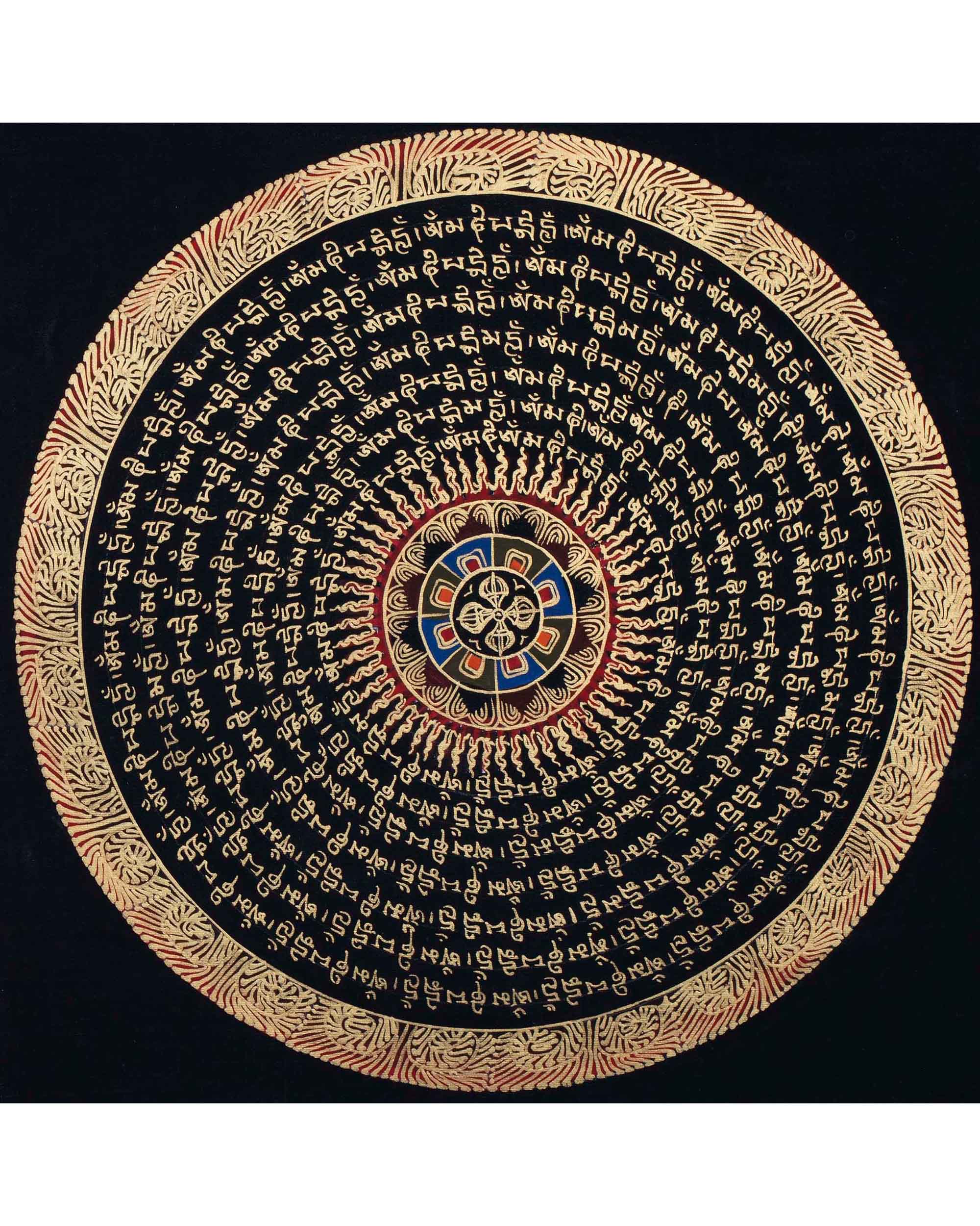 Vishva Vajra Mandala Thangka