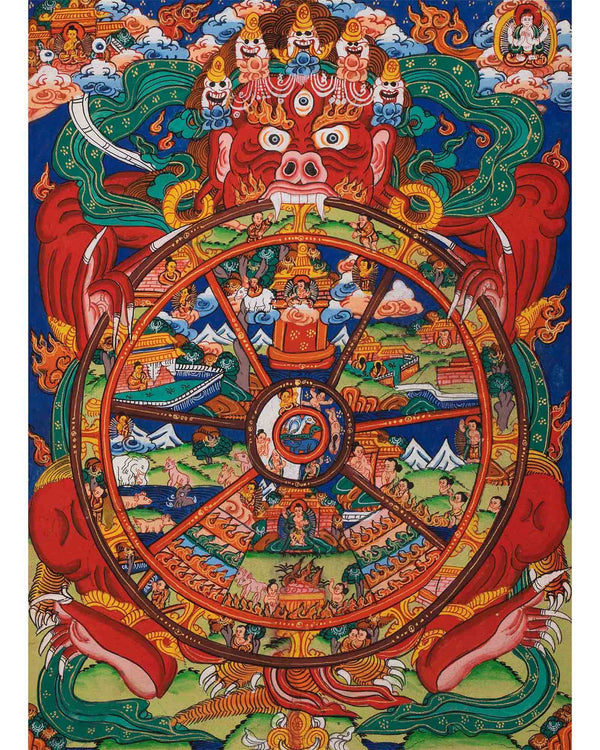 Wheel of Life Thangka 